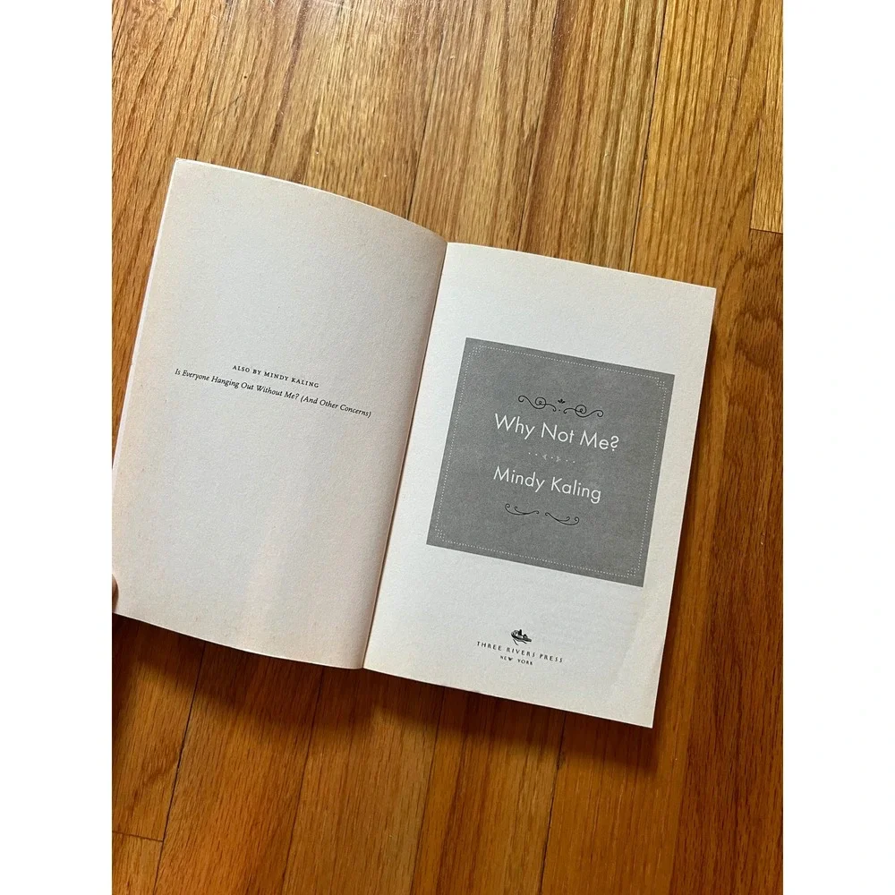 Why Not Me? Mindy Kaling Paperback First Edition Humor Essays 2015 Bestseller